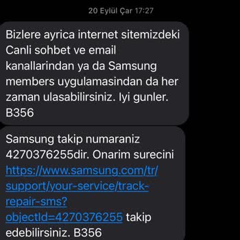 Samsung Çamaşır Makinesi Arızası Ve Hizmet Sorunu