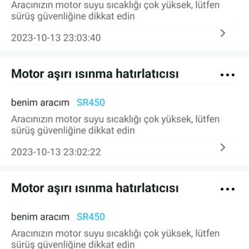 CFMOTO Hararet Lambası Yanıyor