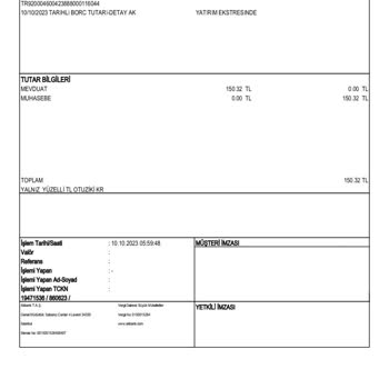 Ak Yatırım Akbank Akyatirim Borç Alacak İşlemleri