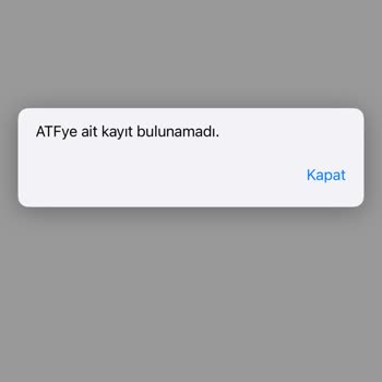Horoz Lojistik Kargo Takibinde Atf Ye Ait Kayıt Bulunamadı Diyor