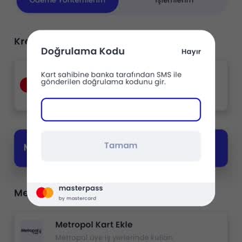 Chippine Kredi Kartı Yükleme Sorunu