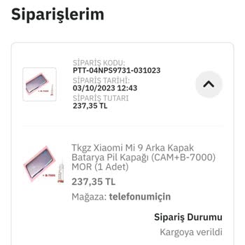 PttAVM Gelmek Bilmeyen Kargo