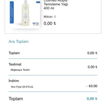 Watsons Online Mağazasından Yaşadığım Sorun