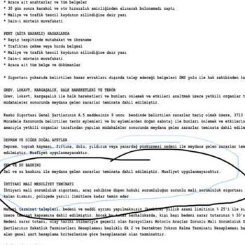 Hdi Sigorta Poliçemdeki Hakkımı Vermedi İtiraz Etmeme Rağmen!