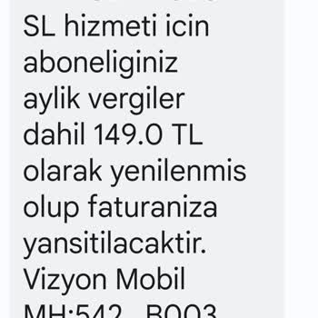 Vodafone Üyeliği İptali Ve Paramın İadesi