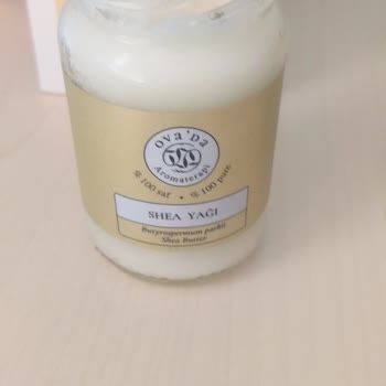 Eve Gerçek Shea Yağı Olmaması