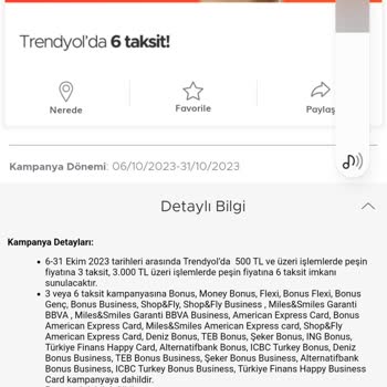 Trendyol İle Garanti Bonus Anlaşması Hakkında Sorun