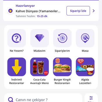 Getir Yemek Müşteri Temsilcisi