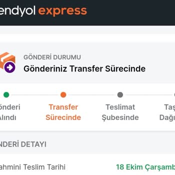 Trendyol Express Kargo Bana Ulaşmadı