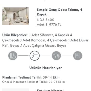 Vivense Teslim Edilmeyen Ürün
