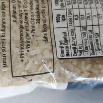 Migros Baldo Pirinç Ve Barbunya Böcekle Di