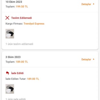 Trendyol Express Kargo Firmasının Sorumsuzluğu
