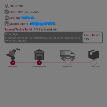 Horoz Lojistik Ürünümü Teslim Etmiyor