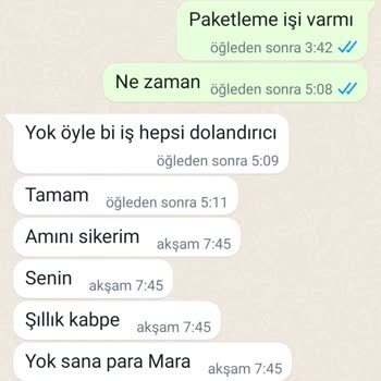 Evden Eve Nakliyat Ankara Hakaret Ve Tehdit