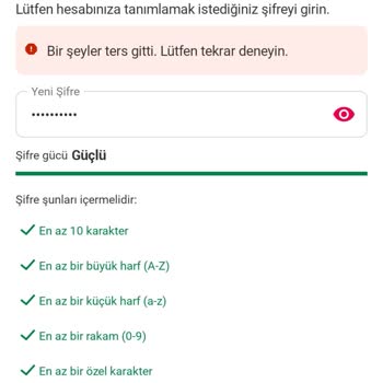 Yemek Sepeti Şifre Yenileme Sorunu