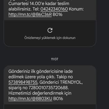 Yine MNG Kargo Yine Sorun