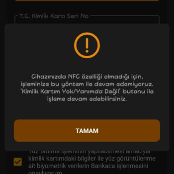 VakıfBank Mobil NFC Sorunu