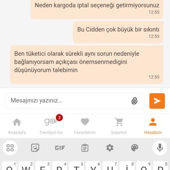 Trendyol Politikaları Kargo Firmasını Koruyor Alıcıyı Mağdur Ediyor