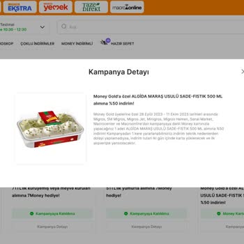 Migros Dondurma İçin %50 İndirimim Düşmedi