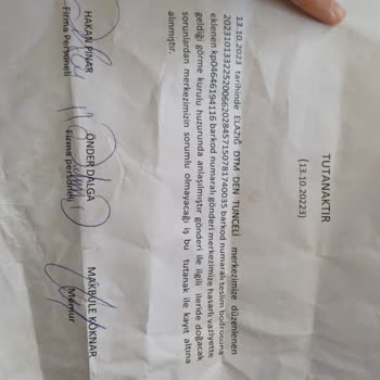 PTT Kargo Kargom Zarar Görüm Sorumsuz İş Yapmaları