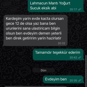 Migros Sanal Market, Çürük Et Ve Eksik Ürün