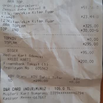 D&R Kitap İade Sorunu