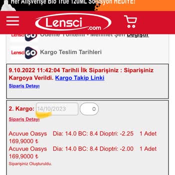 Lensci.com Taahhüt Ettiği Ücretten Daha Fazla Aldı.