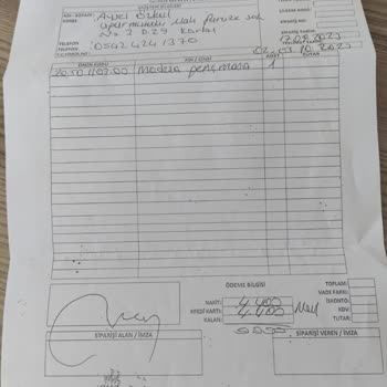 Çilek Mobilya Çilek Genç Odası Tarafında Teslim Edilemeyen Masa