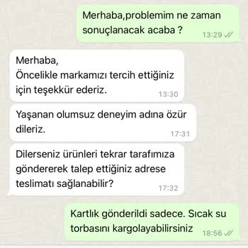 Ecrou Hediye Gönderdiğim Ürünlerin Eksik Gitmesi