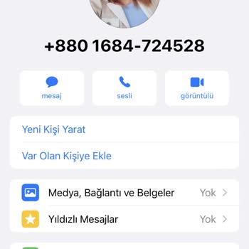 WhatsApp Yabancı Numaradan Görüntülü Arama
