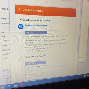 MNG Kargo Çatalca Şubesi Kargo Dağıtım Sorunu