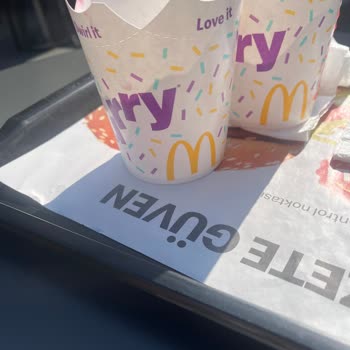 McDonald's Yarım Dondurma Veriyor