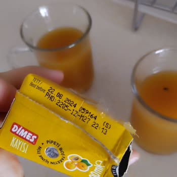 Dimes Böcekli Meyve Suyu