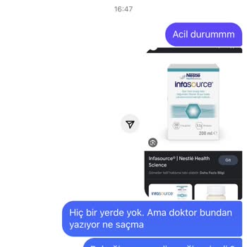 Nestle Hiçbir Yerde Olmayan Mama