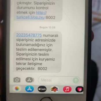 Kuryenet Lüleburgaz Şubesi Kargomun Teslim Edilmemesi