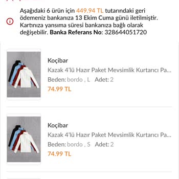 Trendyol Tedarik Sorunu Sipariş İptali