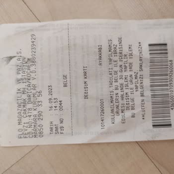 FLO Lumberjack Çok İlgisiz Sattığı Ürünün Arkasında Durmuyor