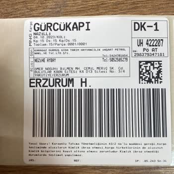 MNG Kargo Erzurum Gürcükapı Şubesi