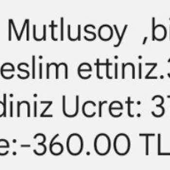 Bisim 375 Türk Lirası Para Kesti