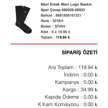 ikisepet.com Temin Edilememe Nedeniyle Sipariş İptali