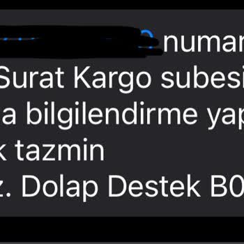 Sürat Kargo Maltepe Aktarma Şubesi Her Şey Kayıp