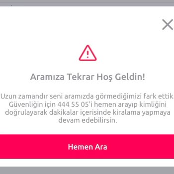 TikTak Kirala Kredi Kartı Doğrulama Sorunu