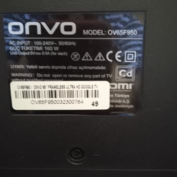 Onvo TV Arıza 65 İnç