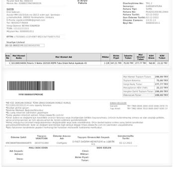 Polaris FLO, Dan Aldığım Ayakkabının Değişimi