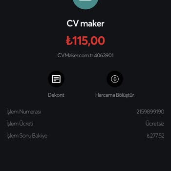 Cvmaker.com.tr Parama El Konulması