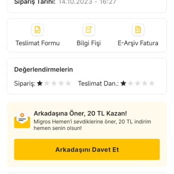 Migros Hemen Pişmanlığım Hemen Gelmiyor Güvenmesin Kimse