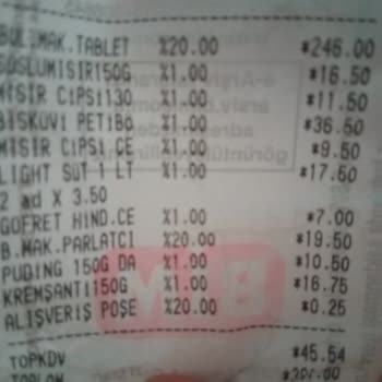 BİM Bozulmuş, Topaklanmiş Süt