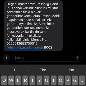 Passolig Sanal Kart İstemiyorum O Kadar Para Verdim