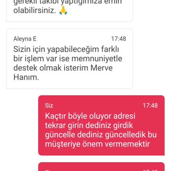 Yemek Sepeti Siparişimdeki Sorunlar