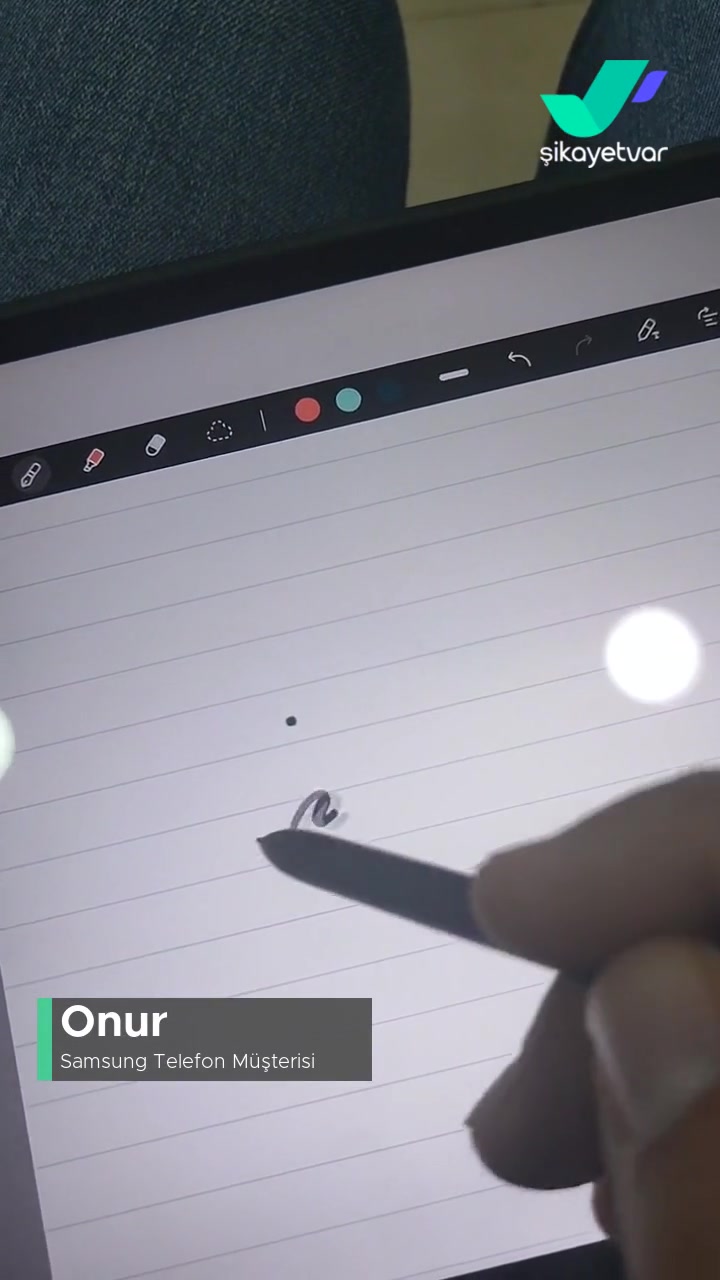 Samsung TAB S7 Fe S-PEN Yazma Sorunu! videonun kapak resmi